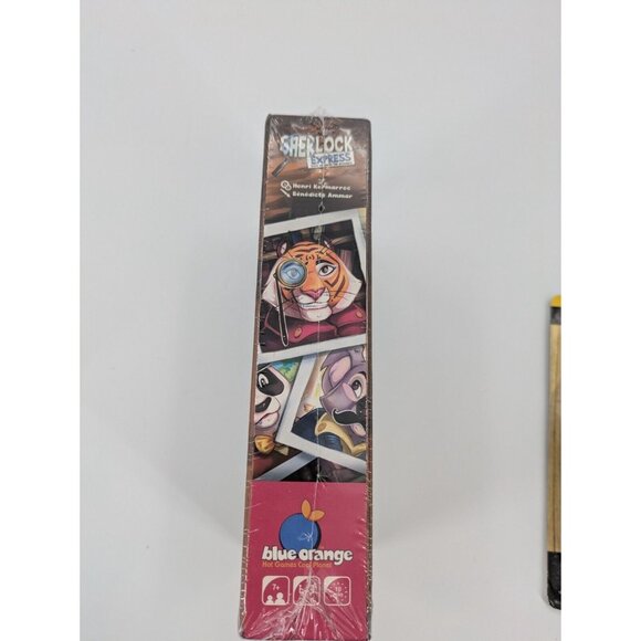 Sherlock Express Race to solve the Mystery Game by Blue Orange Age 7+ 2-6 Player - Picture 4 of 6